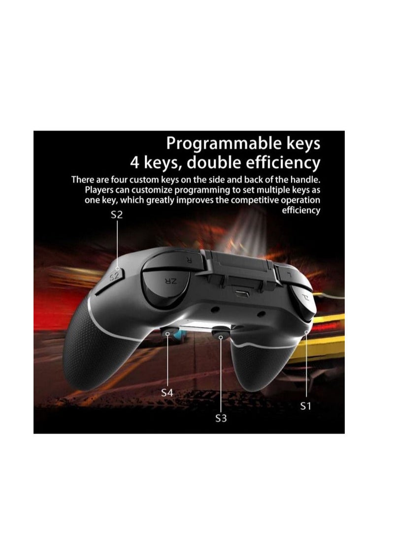 Wireless Game Controller For PS3 Bluetooth - Compatible Gamepad Compatible With Switch / For Android / IOS Double vibration Controller With Programming.  - Image 5