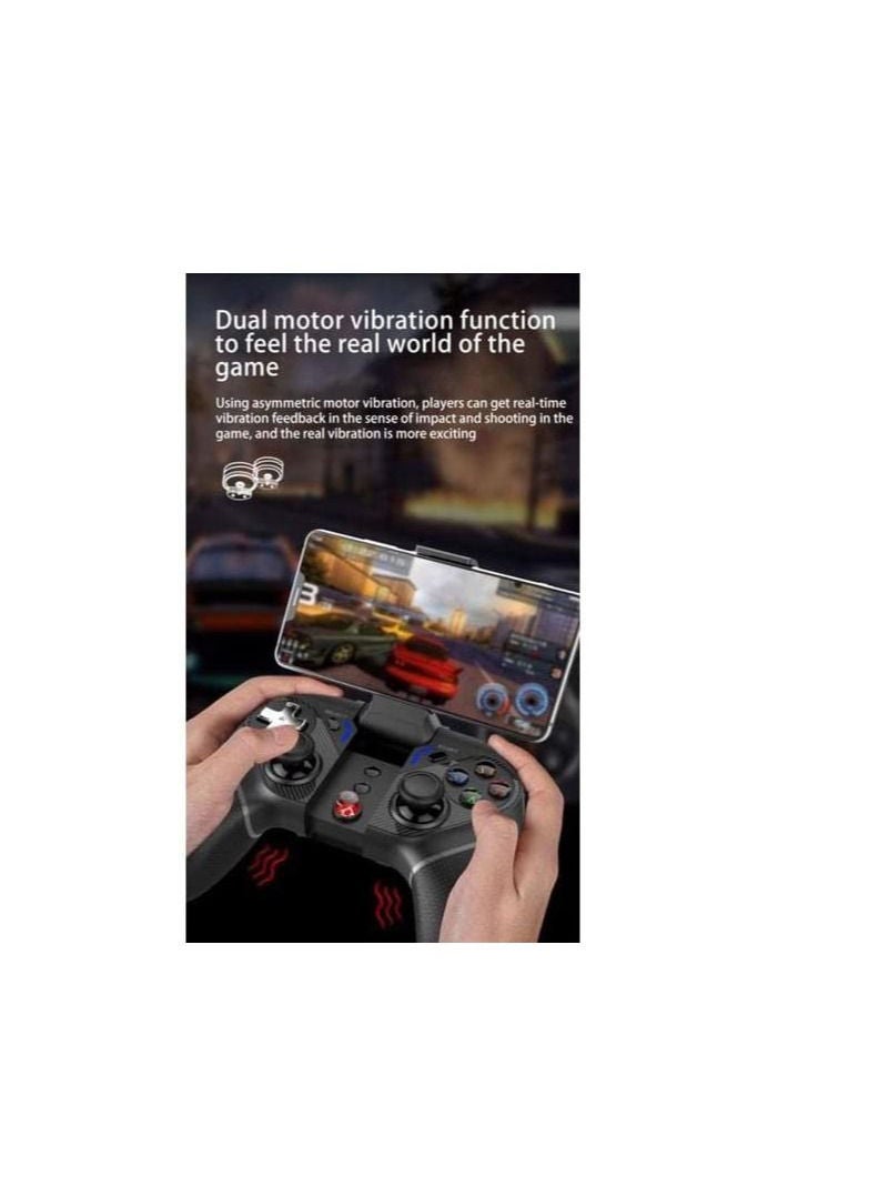 Wireless Game Controller For PS3 Bluetooth - Compatible Gamepad Compatible With Switch / For Android / IOS Double vibration Controller With Programming.  - Image 4