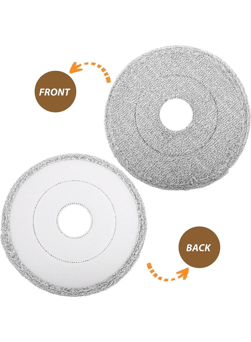 Mop Cloth Replacement Parts 6 Round Pieces - Image 4