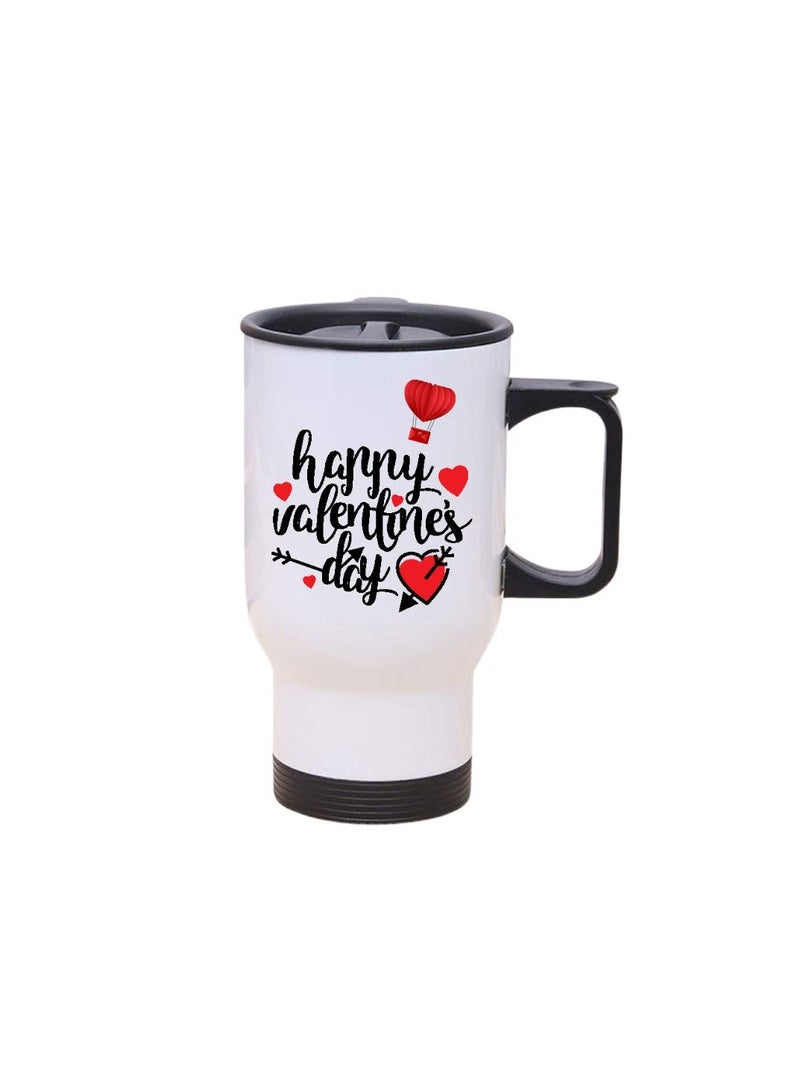 PRINTSHOP4ME Valentine's Day Insulated Travel Mug–Stainless Steel Mug For Hot&Cold Drinks–| Thoughtful Gift Special Someone Birth Day Gifts Travel Mug.  - Image 1