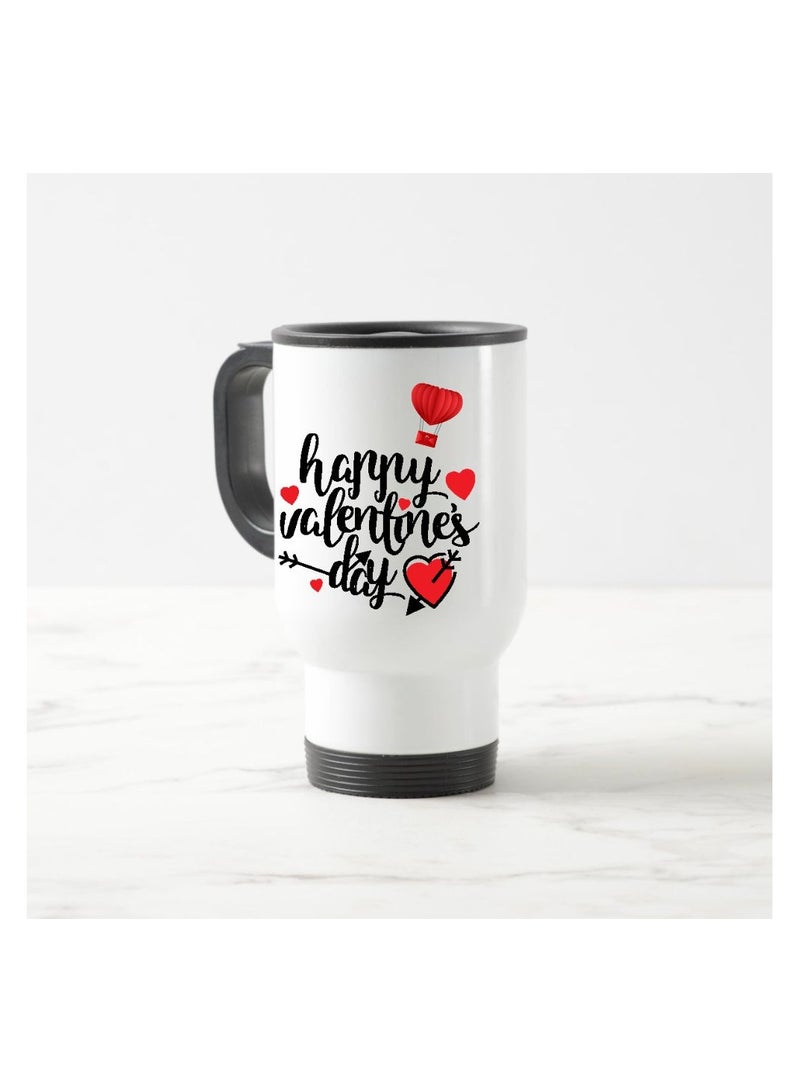 PRINTSHOP4ME Valentine's Day Insulated Travel Mug–Stainless Steel Mug For Hot&Cold Drinks–| Thoughtful Gift Special Someone Birth Day Gifts Travel Mug.  - Image 2