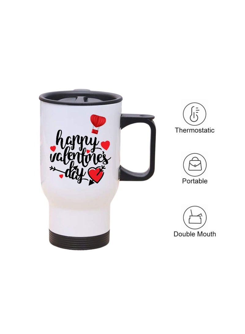 PRINTSHOP4ME Valentine's Day Insulated Travel Mug–Stainless Steel Mug For Hot&Cold Drinks–| Thoughtful Gift Special Someone Birth Day Gifts Travel Mug.  - Image 3
