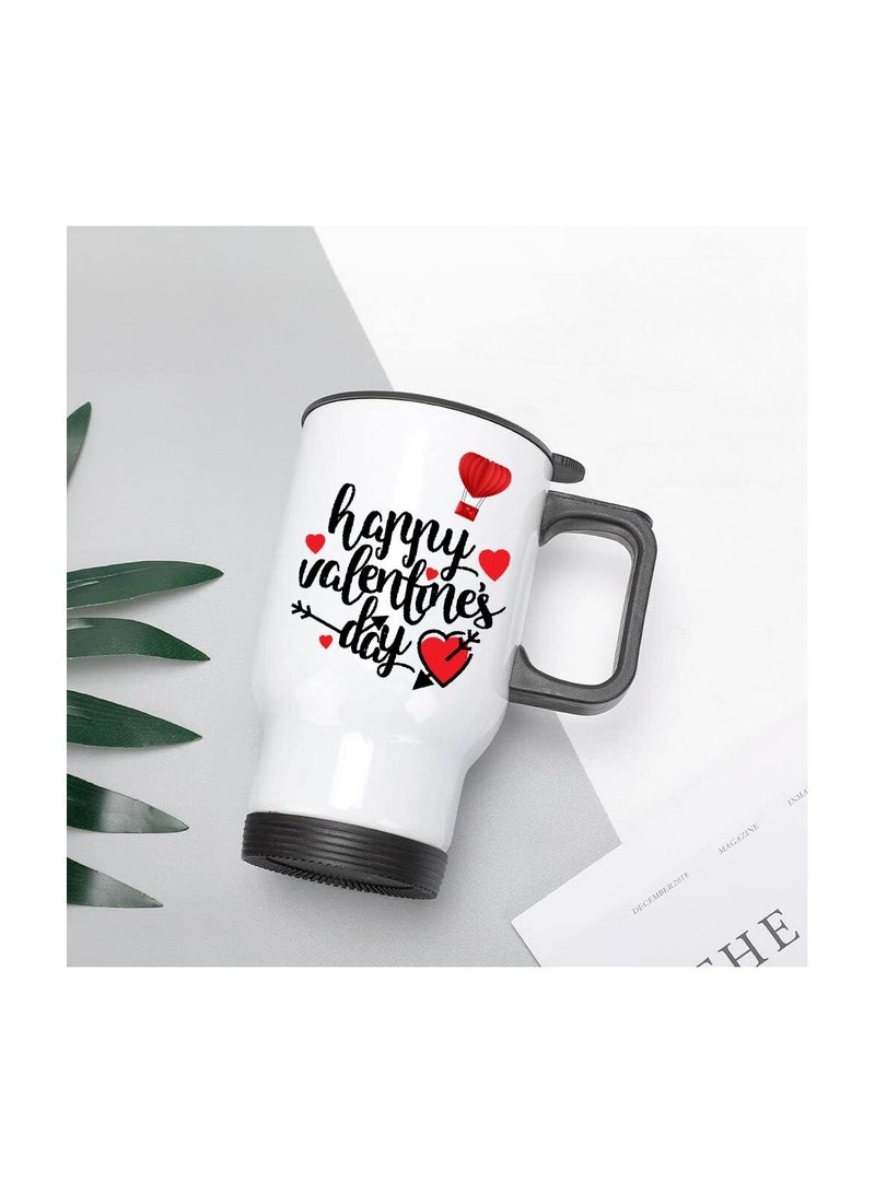 PRINTSHOP4ME Valentine's Day Insulated Travel Mug–Stainless Steel Mug For Hot&Cold Drinks–| Thoughtful Gift Special Someone Birth Day Gifts Travel Mug.  - Image 4