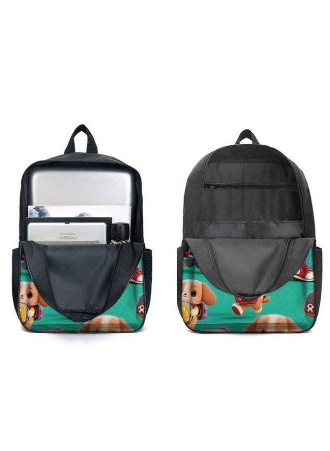 Bright Li Fire Unlock the new fashion of childish fun! Three-piece set of bags, cartoon elements for children and teenagers (students, children, friends' outings, mountain climbing, schooling, etc. can be used) - 46 - Image 4