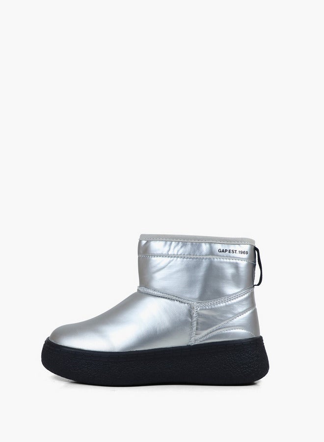 GAP Girls' ALASKA MID FUR Slip-On Ankle Boots - GPK5214500050 - Image 3