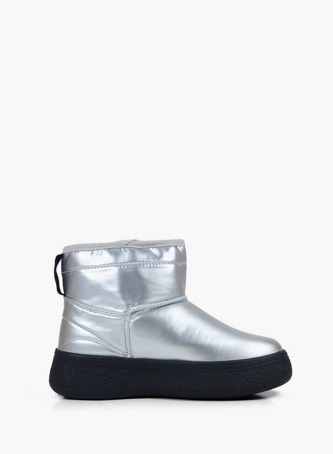 GAP Girls' ALASKA MID FUR Slip-On Ankle Boots - GPK5214500050 - Image 1