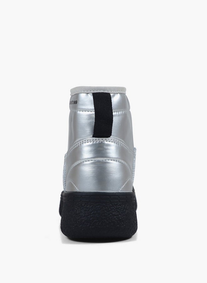 GAP Girls' ALASKA MID FUR Slip-On Ankle Boots - GPK5214500050 - Image 2