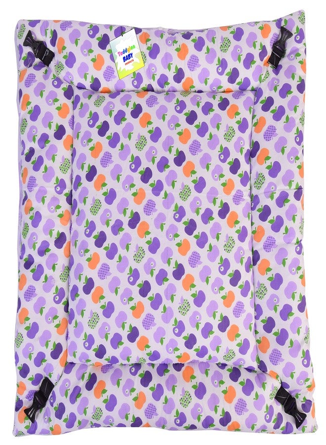 Toddylon Baby Bedding Set for New Born Play Gym Bed (0-6 Months) Purple - Image 3
