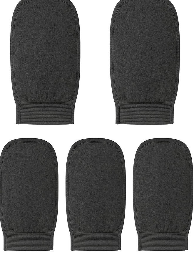 Exfoliating Glove for Body, Deep Exfoliating Mitt for Dead Skin Removal, Moroccan Bath Exfoliating Gloves for Shower or Bath, Reusable Body Scrub Glove for Smooth Skin (5 Count) - Image 1