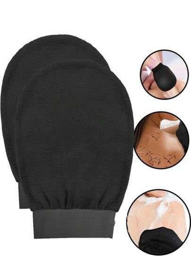 Exfoliating Glove for Body, Deep Exfoliating Mitt for Dead Skin Removal, Moroccan Bath Exfoliating Gloves for Shower or Bath, Reusable Body Scrub Glove for Smooth Skin (5 Count) - Image 3