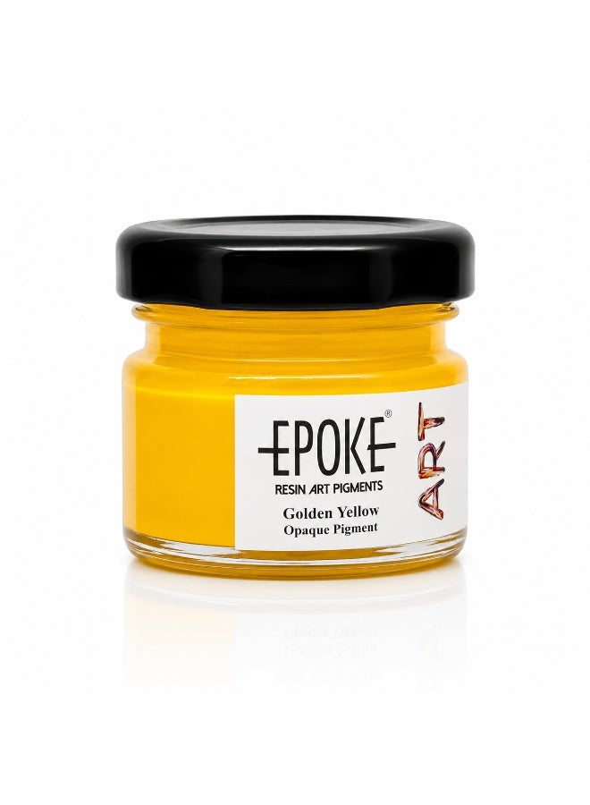 EPOKE Resin Pigment Yellow (Opaque) - Mini Pigment Paste -25g For Resin Art - Image 1
