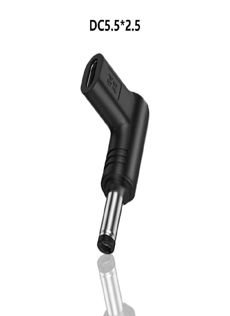 Eckek - 19.5v Type-c To Dc Charging Adapter Usb C Female To Dc Male Jack Plug Power Connector Converter For - Image 1