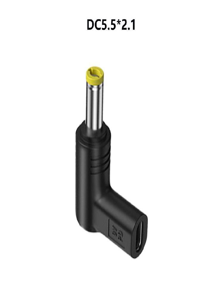 Eckek - 19.5v Type-c To Dc Charging Adapter Usb C Female To Dc Male Jack Plug Power Connector Converter For - Image 1