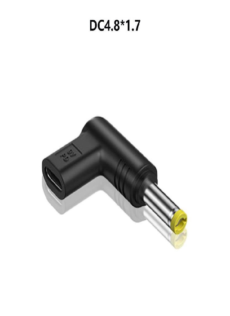 Eckek - 19.5v Type-c To Dc Charging Adapter Usb C Female To Dc Male Jack Plug Power Connector Converter For - Image 1