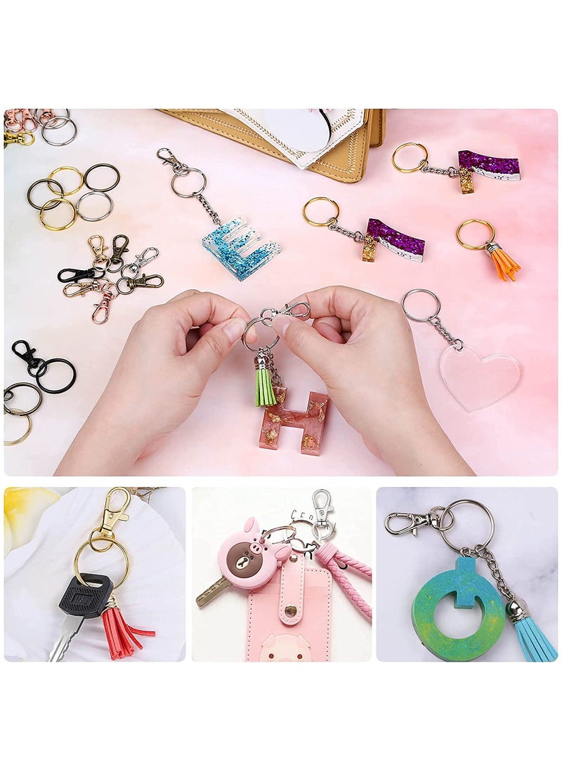 DIY Crafts DIY Crafts 5 Pcs, KC Golden, Qty 5 Pcs, Swivel Lobster Claw Clasp Snap Hook Metal Lobster Claw Clasps Lanyards Trigger Snap Hooks Strap for Keychain Key Ring Bags(5 Pcs, KC Golden)  - Image 3