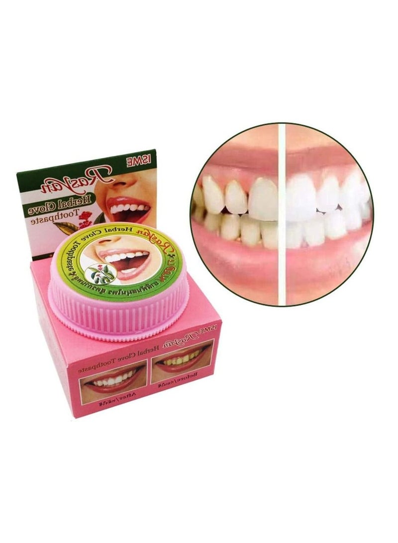 Rasyan Herbal Clove Toothpaste White 25g - Image 2