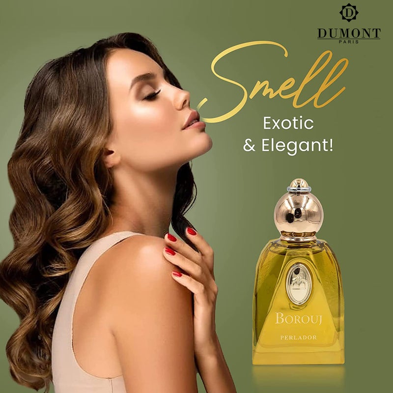 Dumont BOROUJ PERLADOR - 85ml - Unisex Perfume for Men & Women - Arab Inspired Fragrance with Musky Notes - Long Lasting Cologne Mist & Body Spray - for Him & Her - Image 5