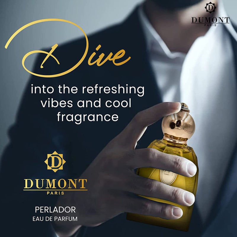 Dumont BOROUJ PERLADOR - 85ml - Unisex Perfume for Men & Women - Arab Inspired Fragrance with Musky Notes - Long Lasting Cologne Mist & Body Spray - for Him & Her - Image 4