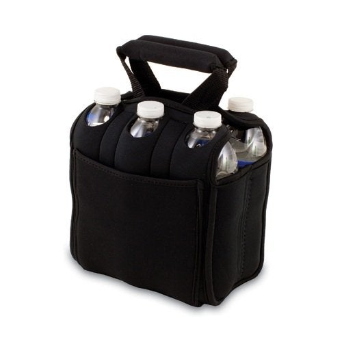 PICNIC TIME ONIVA - a Picnic Time Brand Six Pack Insulated Beverage Tote, Black - Image 3