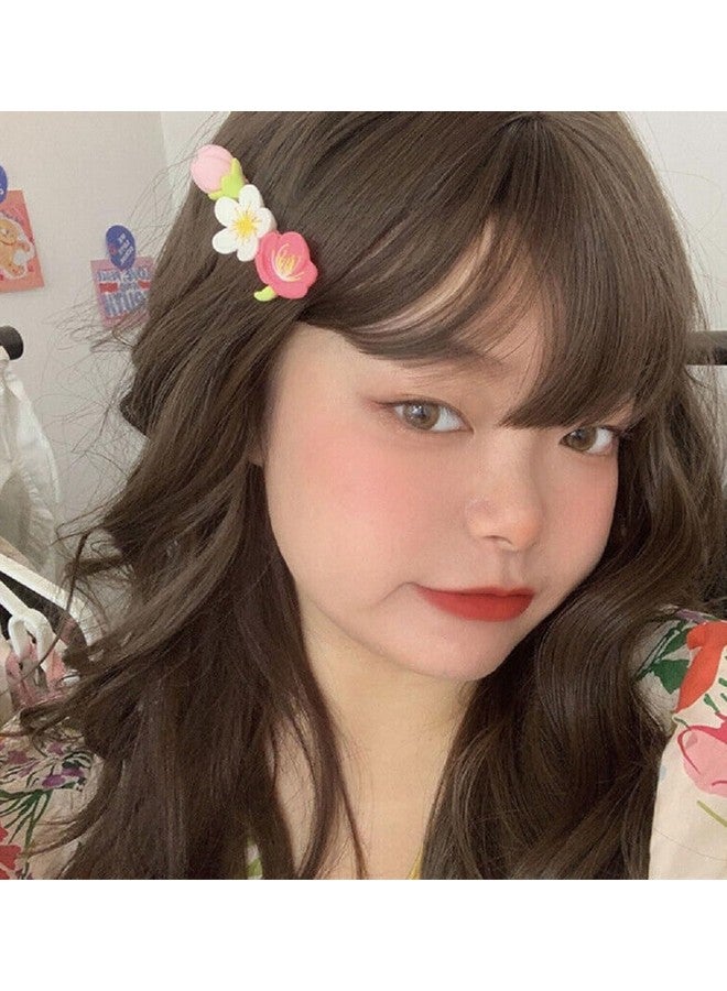 SUN Ring SUNRING Korean Fashion Style Pearl Rhinestone Metal Hair Clips Hair Pin Stylish Hair Accessories Jewellery For Women's And Girls - Image 3