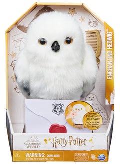 WIZARDING WORLD Wizarding World Harry Potter, Enchanting Hedwig Interactive Owl with Over 15 Sounds and Movements and Hogwarts Envelope, Kids Toys for Ages 5 and up  - Image 2