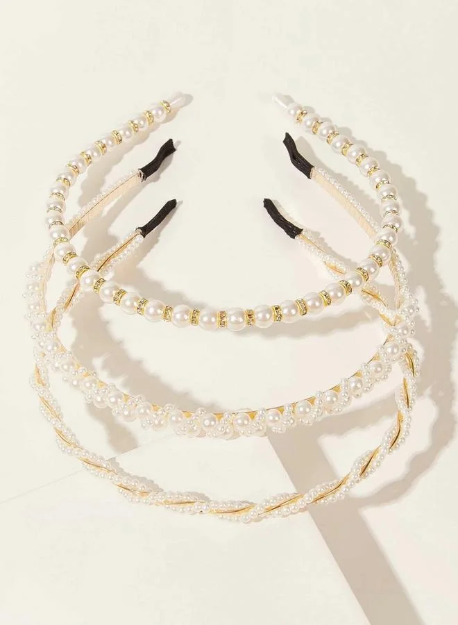 Take Two Set of 3 - Embellished Headband