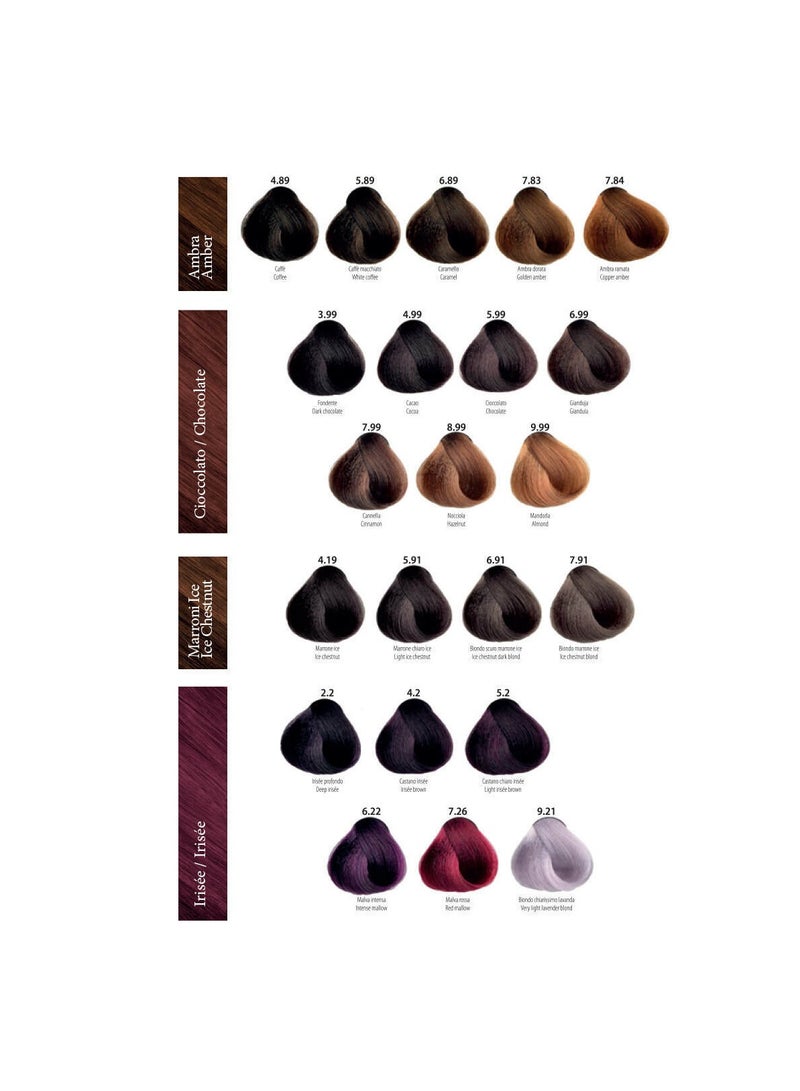 MAXIMA PROFESSIONAL Professional Hair Coloring Cream With Keratin And Ceramides 7.1 Natural Medium Ash Blonde 100 ml - Image 4