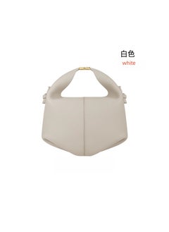 Polene Fashionable Design Womens Shoulder Bag Handbag Commute Dumpling Bag Genuine Leather Crossbody Bag From China Mainland White [spot]
