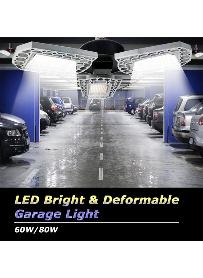 Loquat Adjustable LED Garage Ceiling Light Silver - Image 3