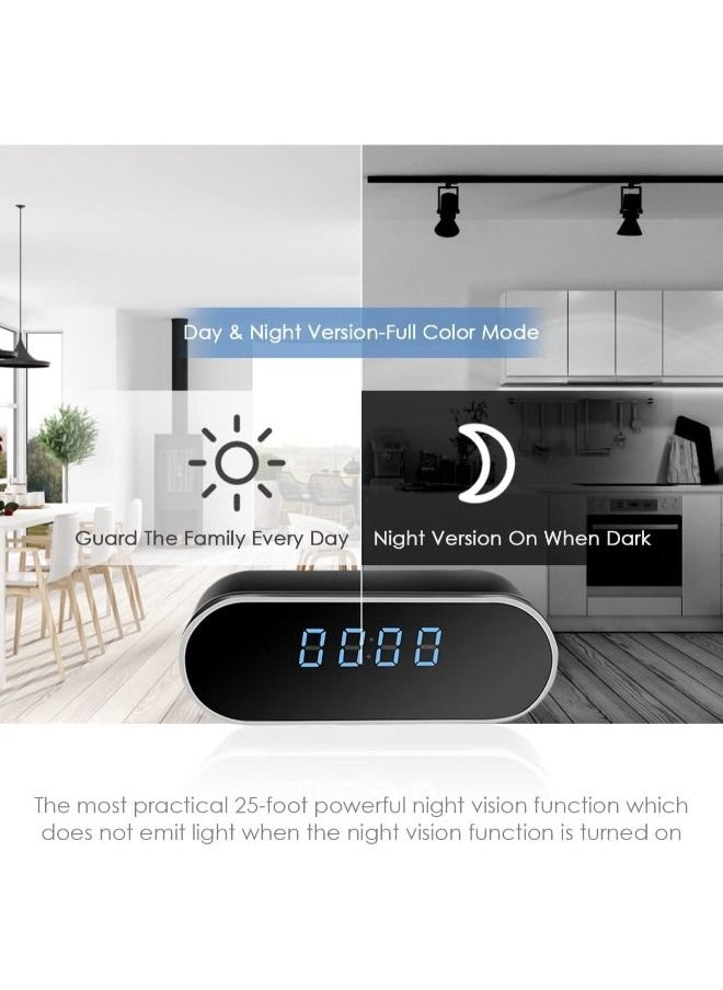 Full HD Wireless Table Clock with Night Vision IP Hidden Camera Rechargeable battery 128gb memory card support - pzsku/ZA63ABE292FC6238767C4Z/45/_/1659900023/12bff6eb-2ad9-4669-8706-0615dfcf8f8f