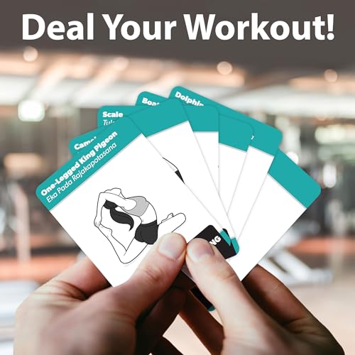 Palace Learning Yoga Pose Exercise Cards - Yoga Positions and Workout Fitness Cards with Over 50 Poses - 2.5" x 3.5" - Image 5