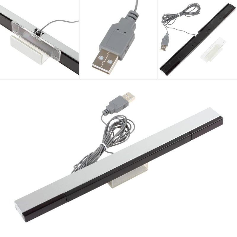 jaexest Wii Sensor Bar USB Replacement - Works with Nintendo Wii / Wii U - Best SensorBar - Best For Vista, 7, 8 - Image 2