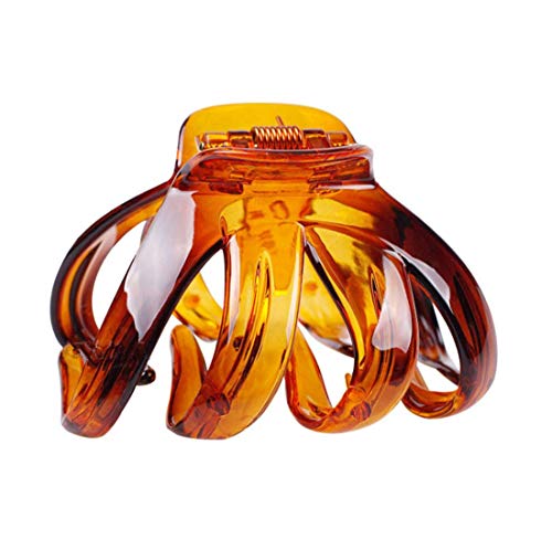 CONOFA 2 Pieces Classic Medium Styling Octopus Hair Claw Clip Strong Holding Power Hair Clips Outdoor Hair Grip Hairpins Hairgrip for Women and Girls - Image 3