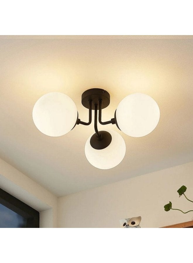 YL-P-1852 Elegant Black & White chandelier