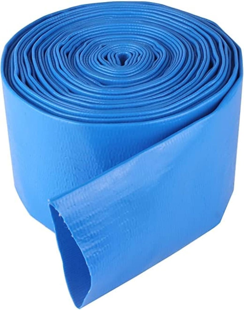 AQ AQSON خرطوم تصريف المياه AQSON 3' x 32 Ft ثقيل الوزن - خرطوم تصريف مسبح معزز لنقل المياه - Image 1
