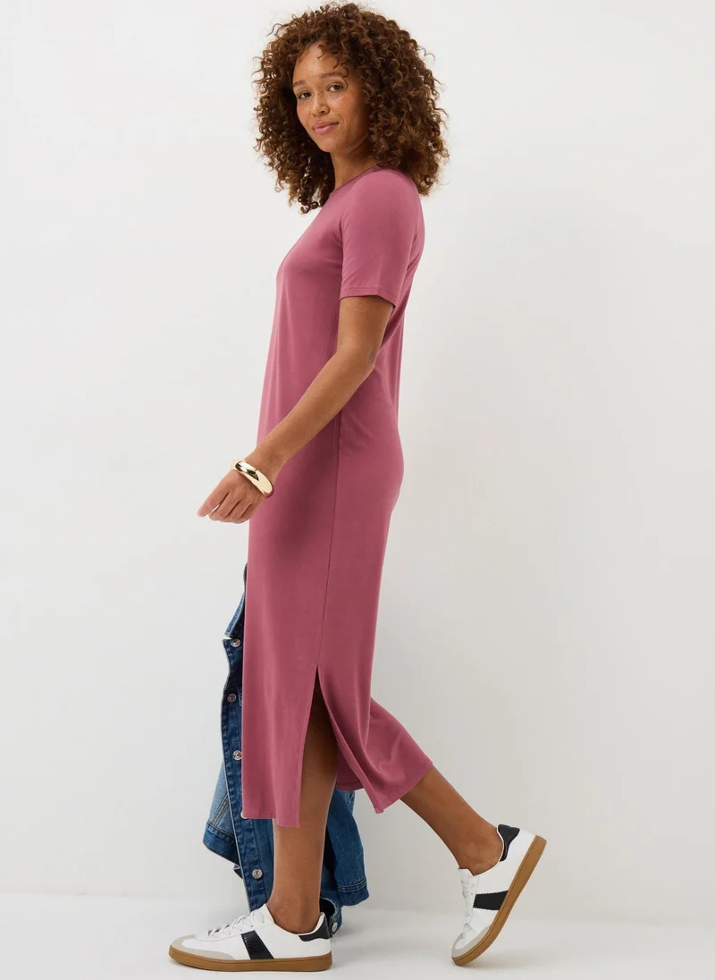 Matalan Raspberry T-Shirt Midi Dress