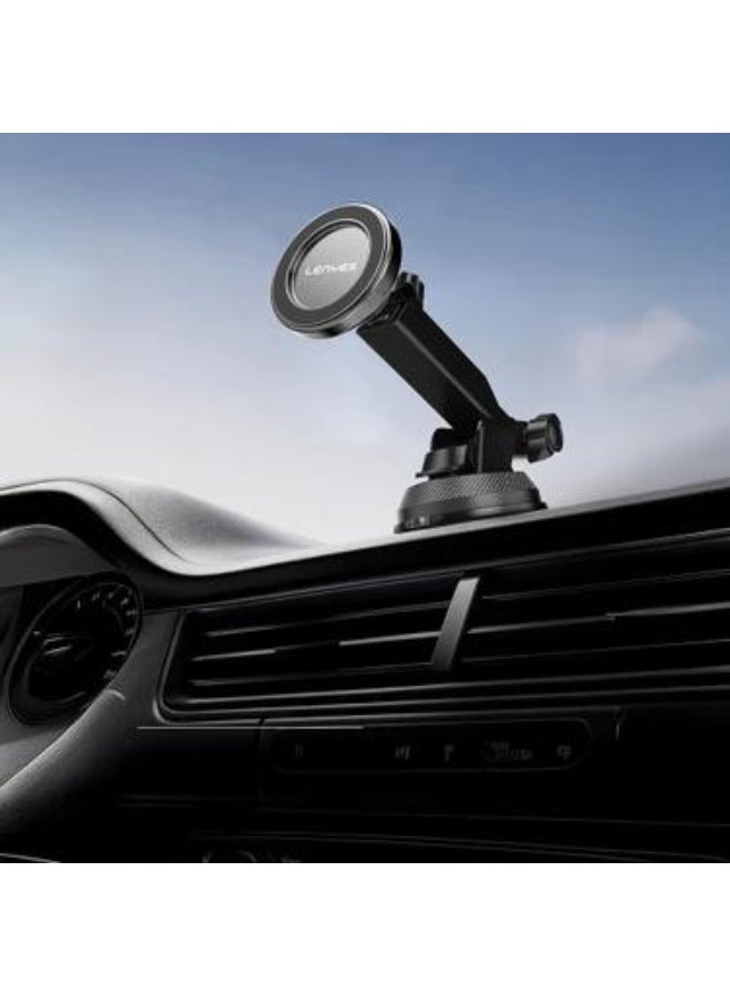 Lenyes CR184 Universal Magnetic Phone Mount – Strong Nano Suction Cup Car Holder for Dashboard & Windshield - Image 3