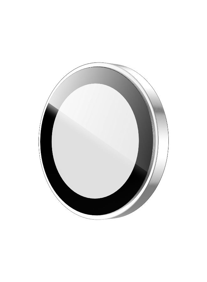 دوكس دوتشيز واقي عدسة كاميرا ايفون 17 برو / 17 برو ماكس من سلسلة دوكس دوتشيز هوك واقي عدسة زجاجي مقوى - فضي - Image 1