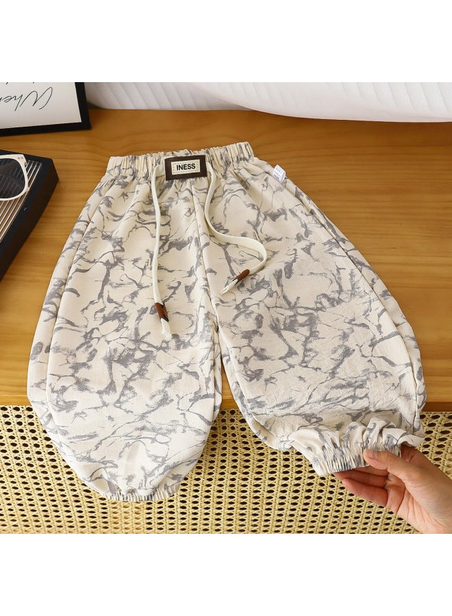 Children's Pants Summer New Loose Anti-mosquito Pants Boys Korean Pants Casual Leggings Breathable Children's Pants