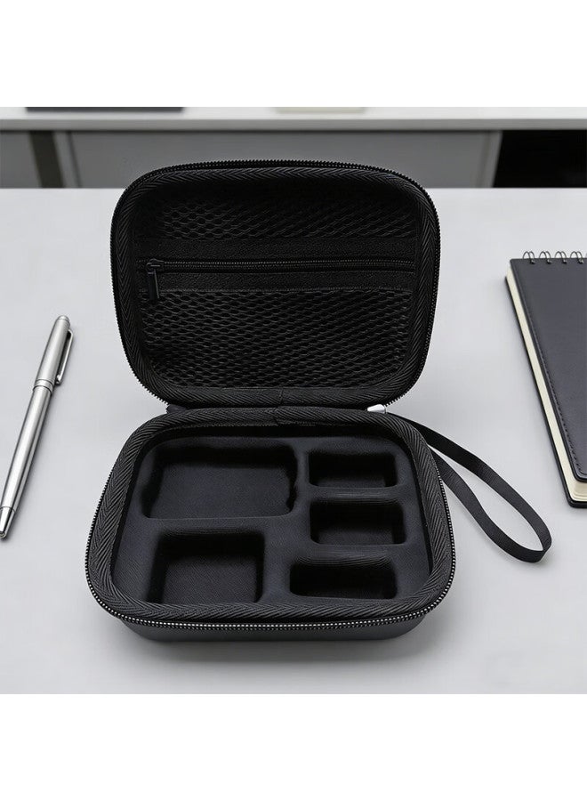 Earlymen Zaoxingke Medium Storage Bag For Dji Action 6/5 Pro Sports Camera Portable Protective Case Black - Image 2