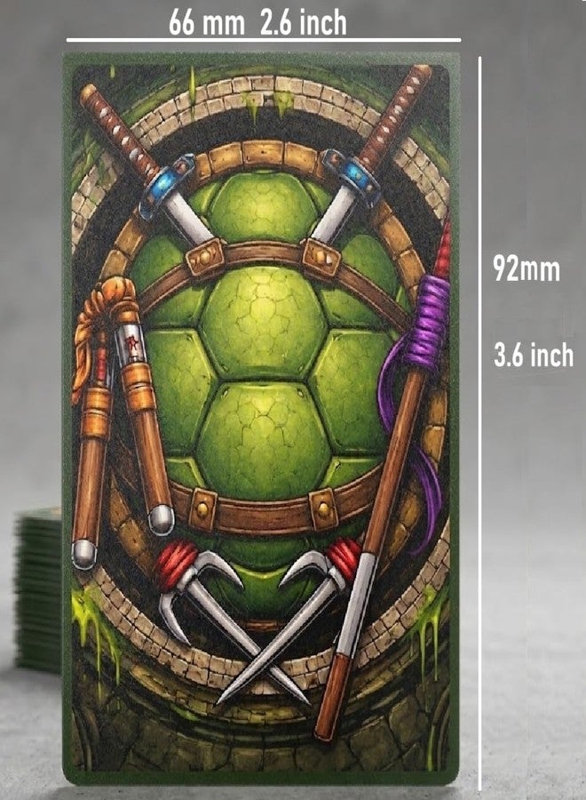 Neptten MTG Sleeves, TMNT Card Sleeves MTG & TCG 103ct Standard Size Compatible with Magic the Gathering Sleeves with Matte Art for Trading Card Deck Protection - Image 2
