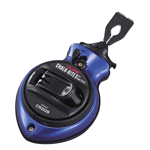 Tajima CR202B-P Chalk Rite II - Contractor Grade Ultra Thin Chalk Line,Blue - Image 2