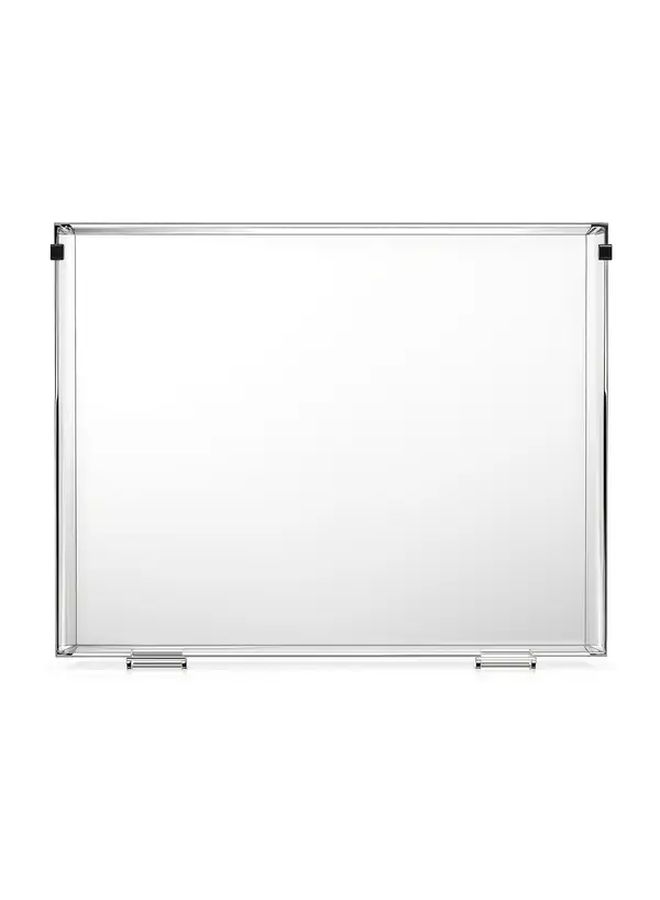 1pc Clear Acrylic Turntable Dust Cover With Secure Fit Clips And Suspenders - Image 1