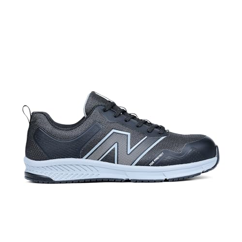 New Balance Men's Aluminum Toe Evolve Industrial Shoe, Black/Grey, 8.5 - Image 1