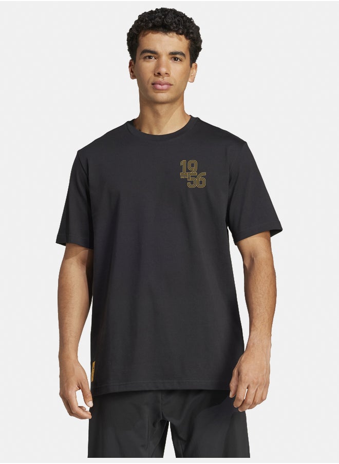 Adidas Real Madrid Heavy Cotton T-Shirt  - Image 1