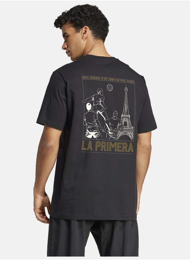 Adidas Real Madrid Heavy Cotton T-Shirt  - Image 4