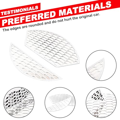 LLKUANG غطاء إطار احتياطي للسيارة من LLKUANG مزخرف متوافق مع تويوتا FJ كروزر 2007-2021 غطاء إطار احتياطي مزخرف غطاء شبكي خارجي ملحقات إطار احتياطي قطع غيار (فضي) - Image 4