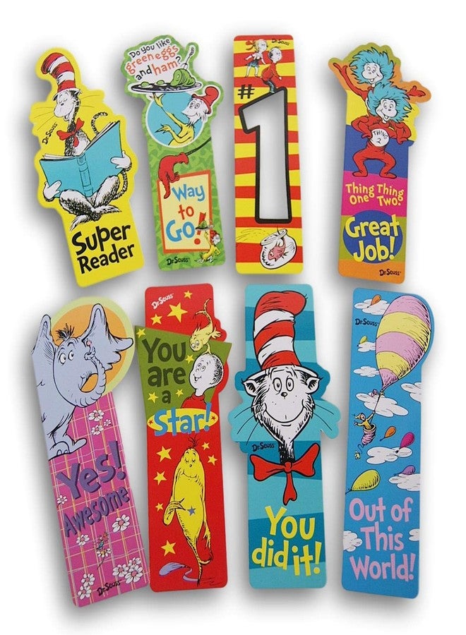 Teaching Tree Dr. Seuss Teacher's Incentive Bookmarks - 8 Count - Image 3