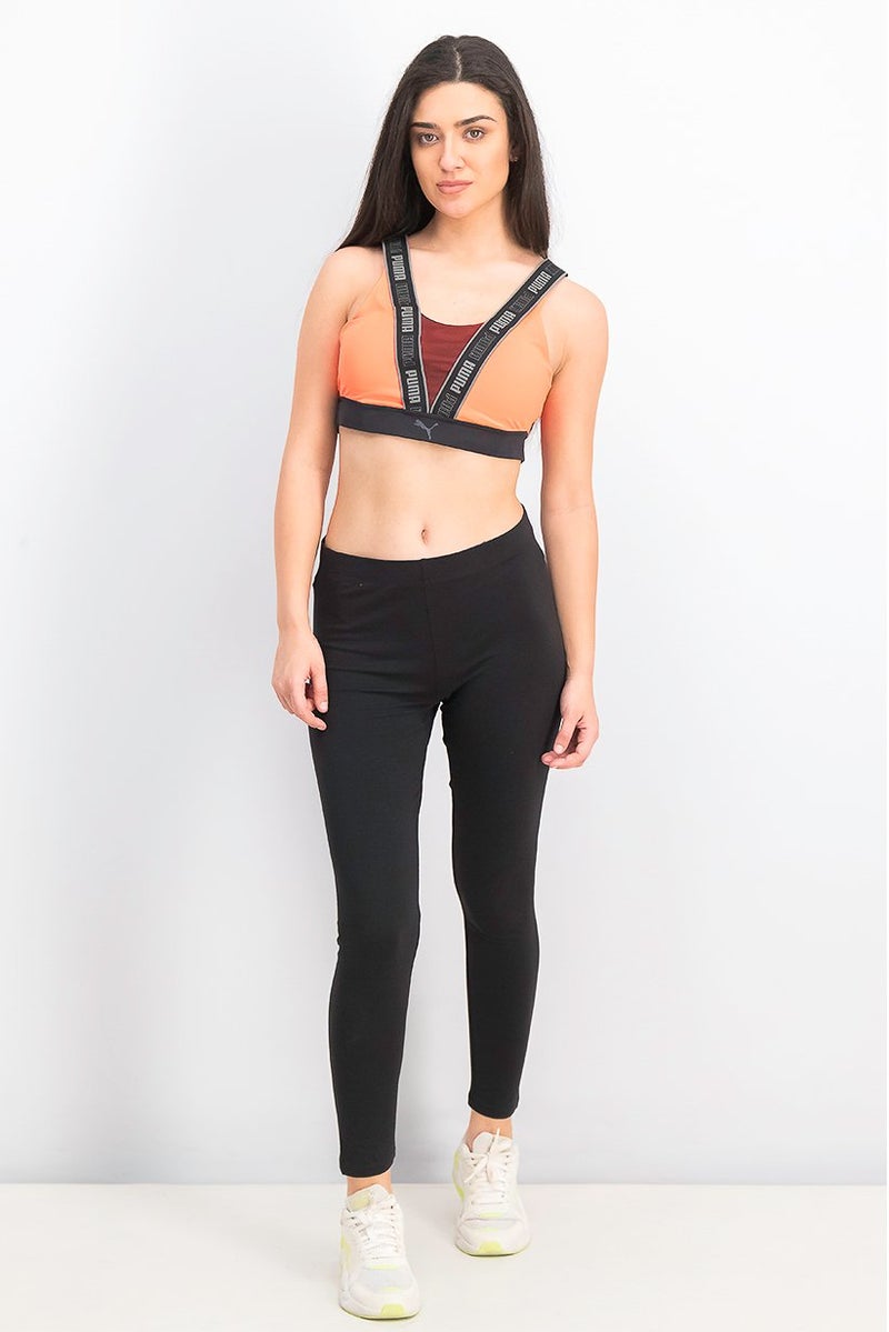PUMA Women Lightly Padded High Impact Fast Launch Sports Bra, Lava Blast  - Image 2
