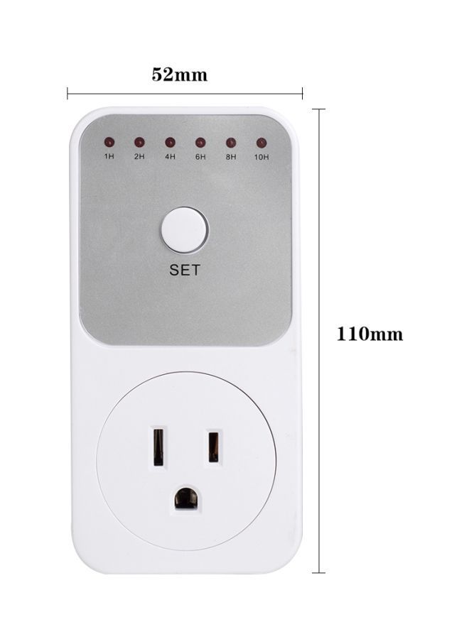 NIBEMINENT Indoor Countdown Timer White 52x110mm - Image 3